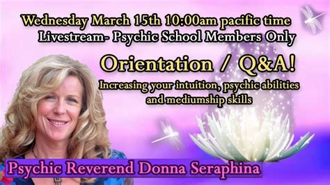 Psychic Reverend Donna Seraphina 